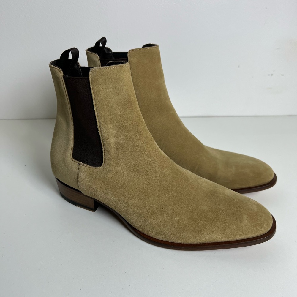 To boot New YorkMen's Suede Chelsea Boots in Light Brown 9.5 men’s